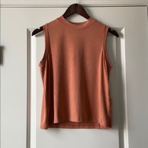 Madewell Mock Neck Sleeveless Top